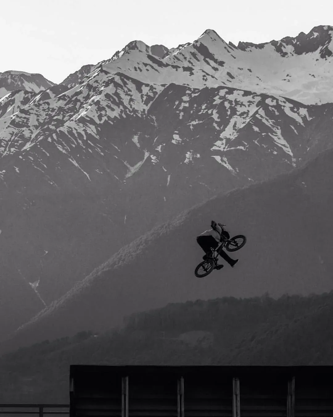 Above the mountains